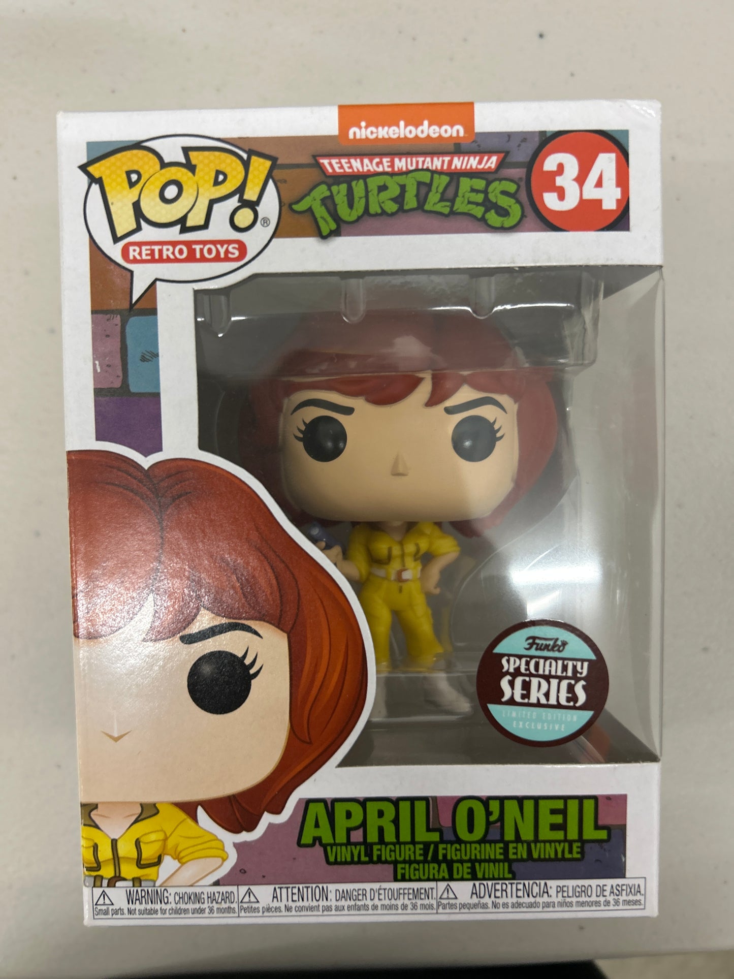 34 Teenage Mutant Ninja Turtles : April O’Neil (Exclusive)