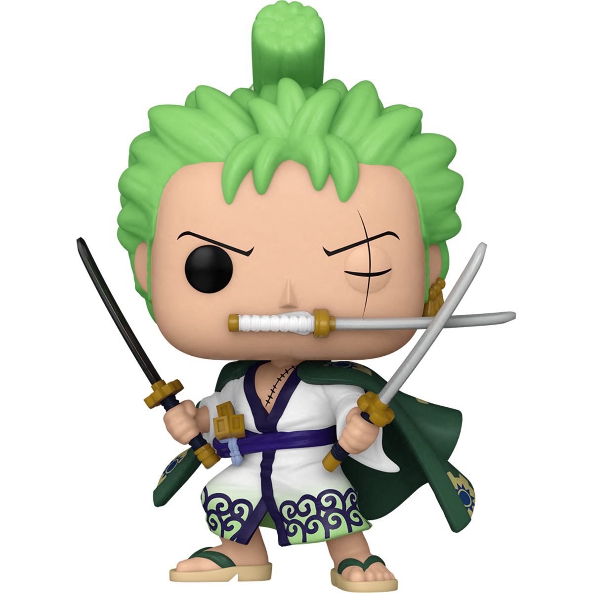 923 One Piece: Roronoa Zoro (Three Sword Style) (Glow)