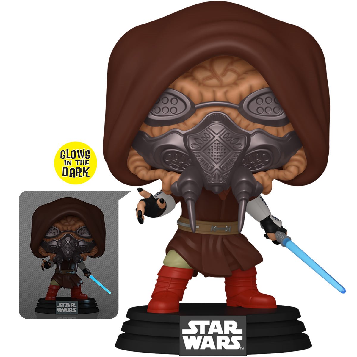852 Star Wars The Clone Wars: Plo Koon Glow-in-the-Dark