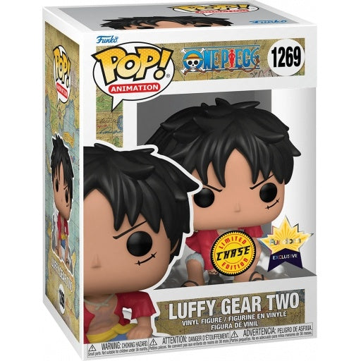 1269 One Piece: Luffy Gear Two Chase Common & Chase Bundle (Fundom Exclusive)