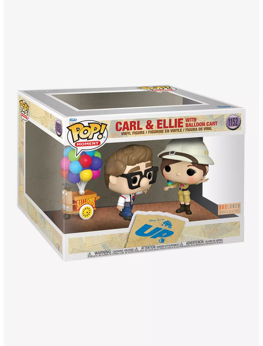 *NOT MINT* 1152 UP : Carl & Ellie with Ballon Cart (Exclusive)