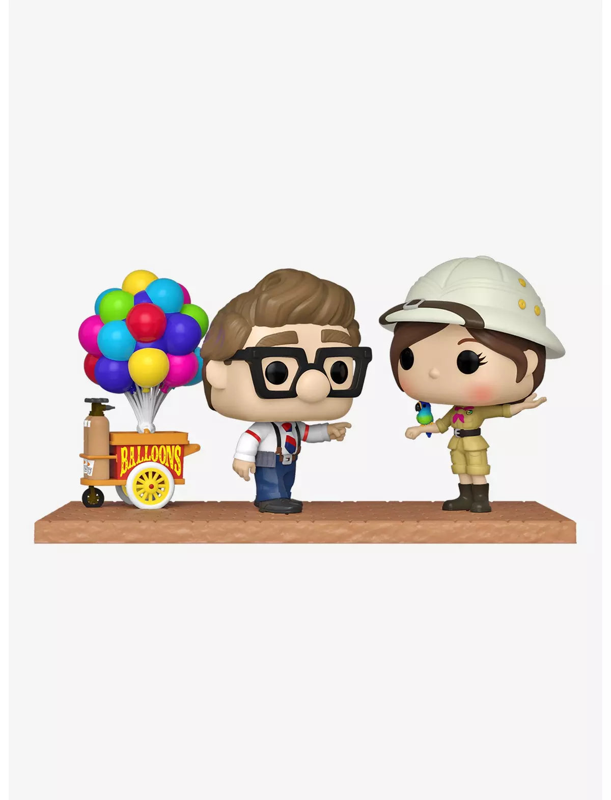 *NOT MINT* 1152 UP : Carl & Ellie with Ballon Cart (Exclusive)