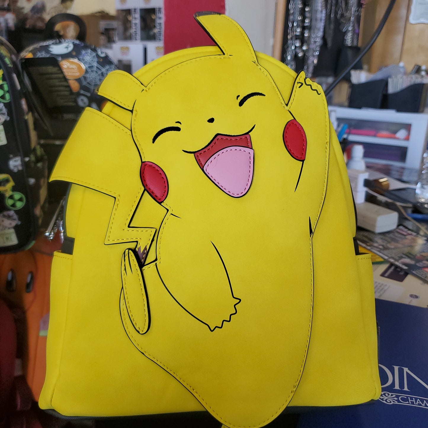 Loungefly Pokemon Pikachu Smiling Mini Backpack