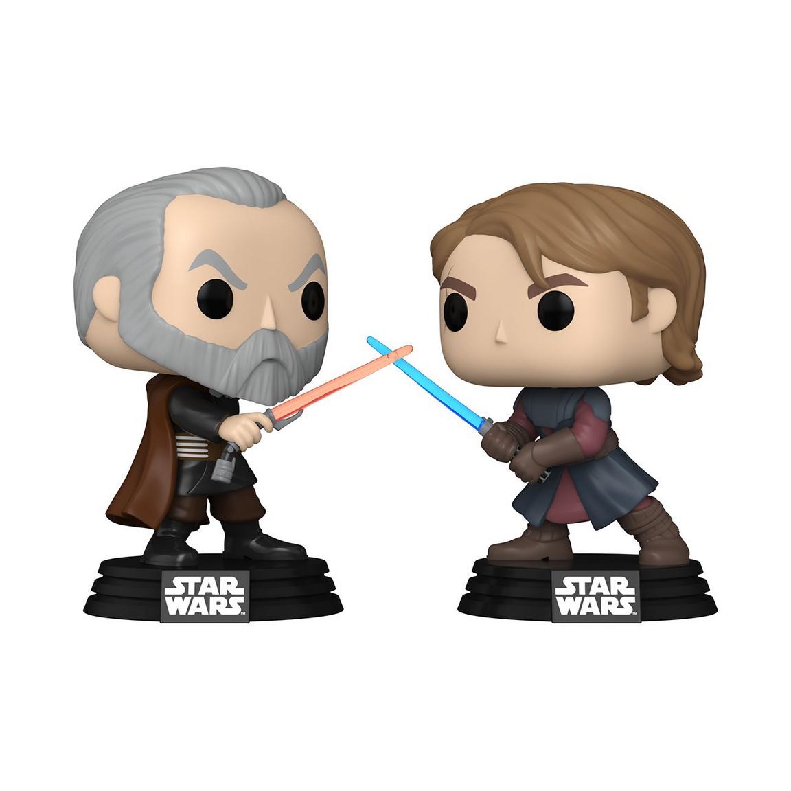 2 Pack Star Wars : Count Dooku vs. Anakin Skywalker (Exlcusive)