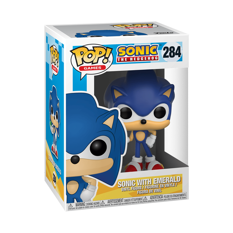 284 Sonic the Hedgehog : Sonic with Emerald