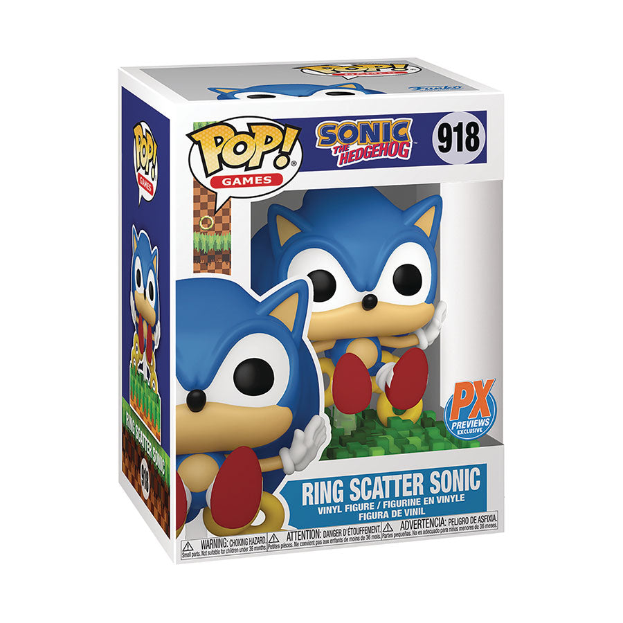918 Sonic The Hedgehog Games: Ring Scatter Sonic Exclusive
