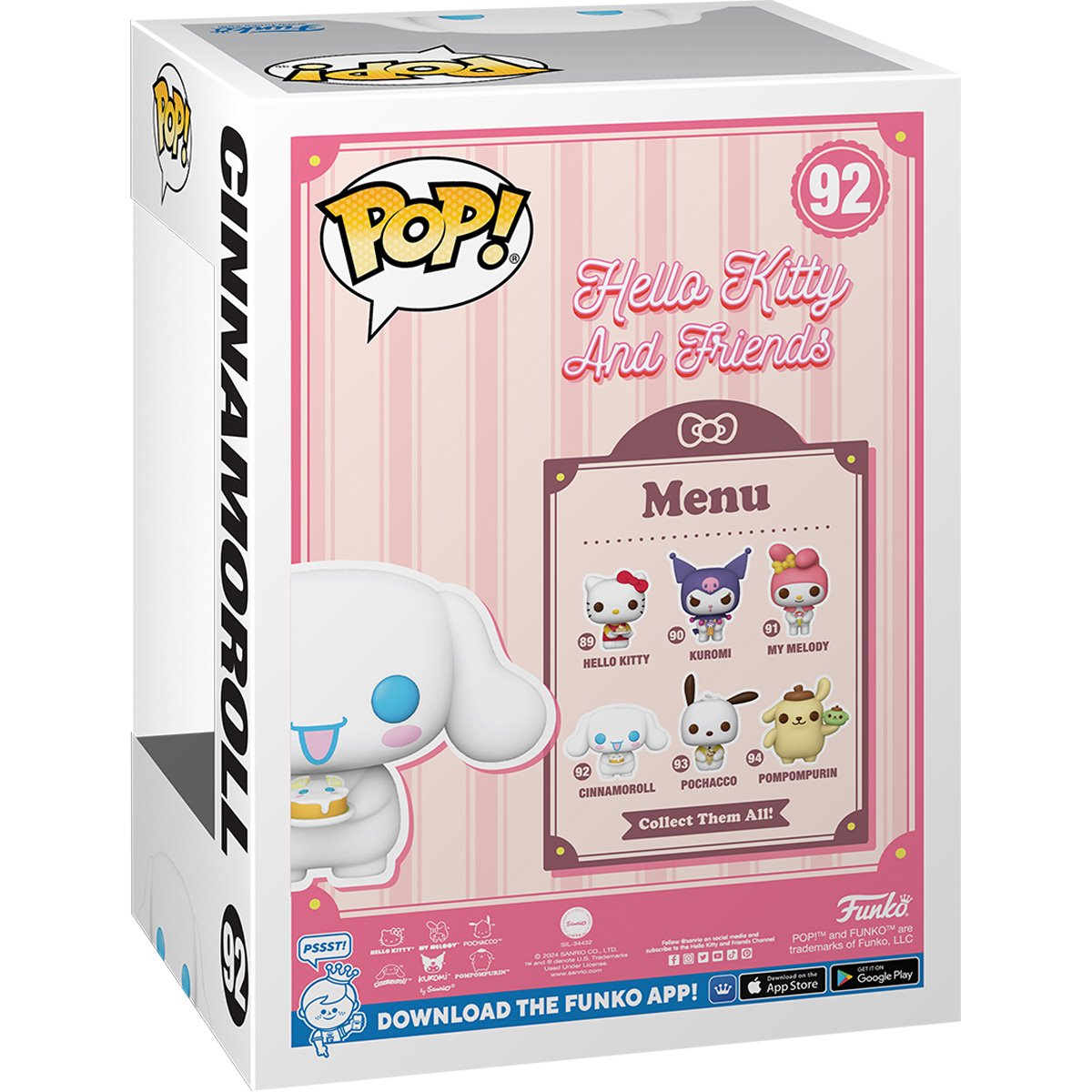 92 Hello Kitty and Friends: Cinnamoroll with Dessert