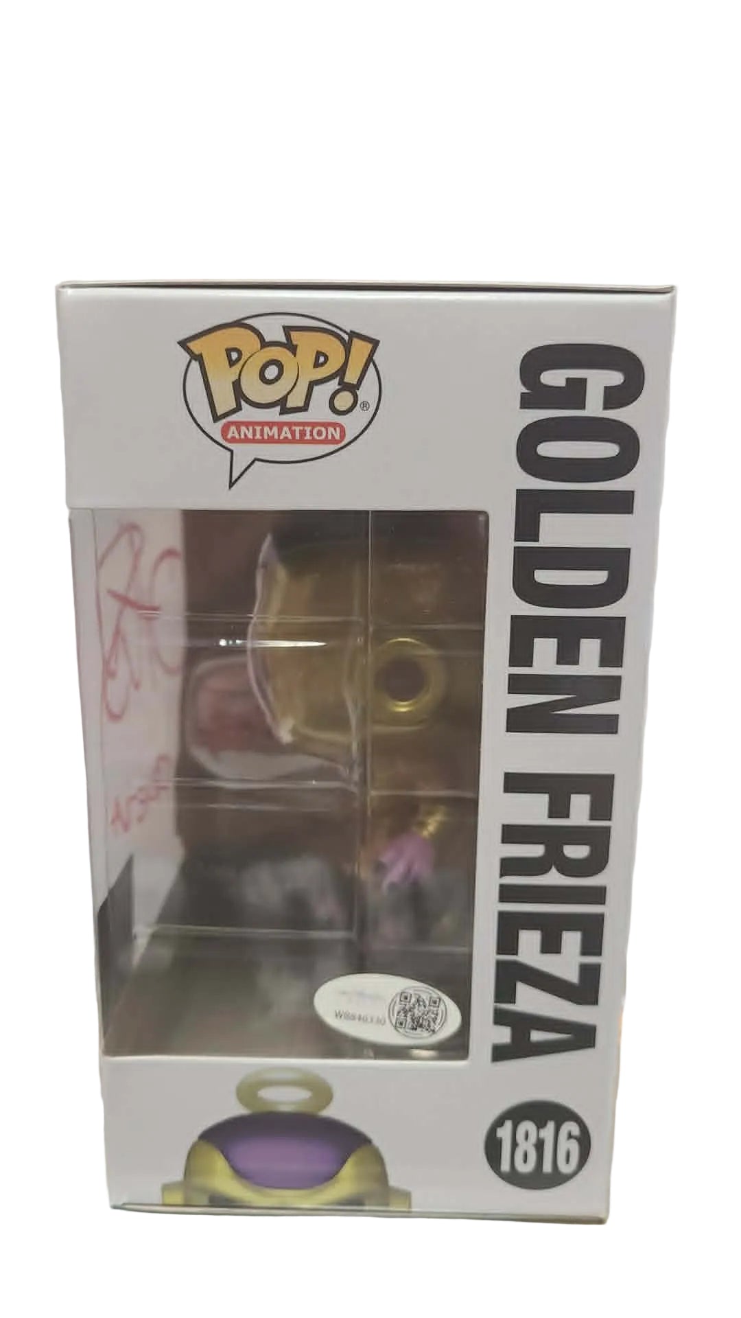 1816 Dragon Ball Super: Golden Frieza Metallic Exclusive Signed by Daman Mills
