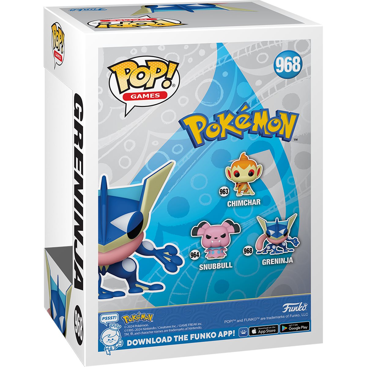968 Pokemon: Greninja