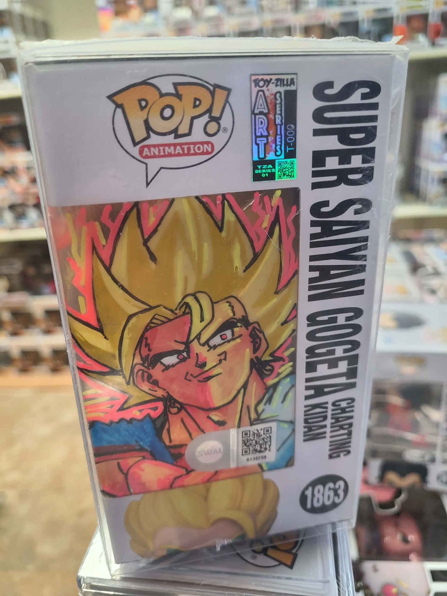 1863 Dragon Ball Super: Broly Gogeta Chase signed by Sean Schemmel