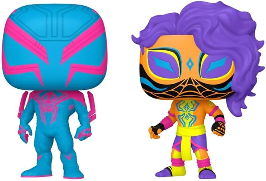 2 Pack Spider-Man Across the Spider-Verse : Spider-Man 2099 & Spider-Man India (Exclusive)