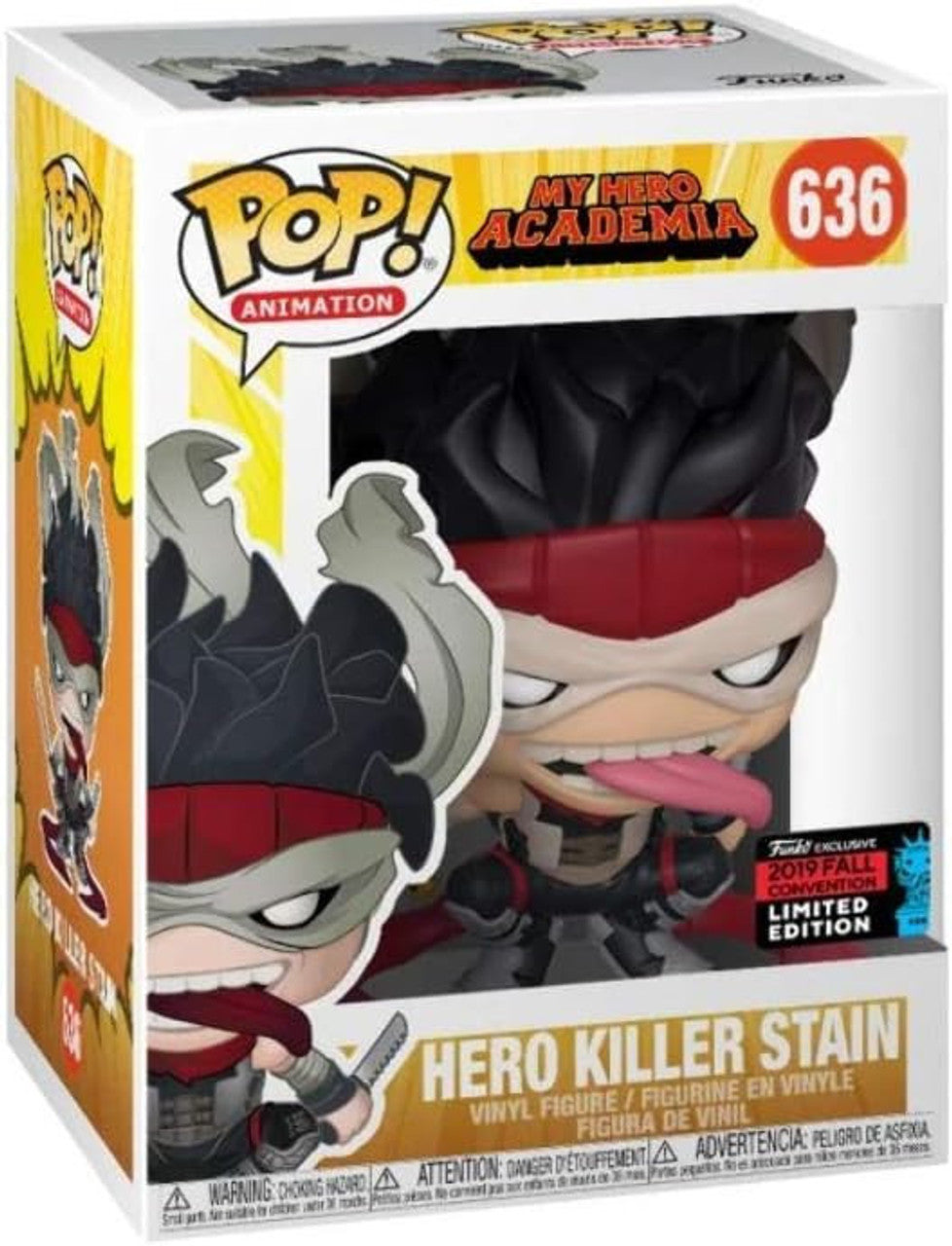 636 My Hero Academia: Hero Killer Stain (Fall Convention 2019 Exclusive)