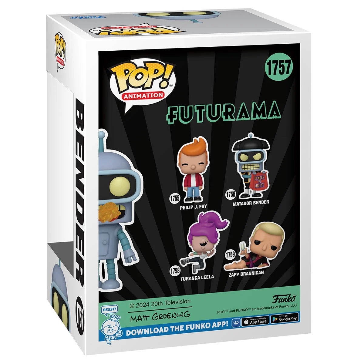 1757 Futurama: Bender - Specialty Series Chase & Common Bundle