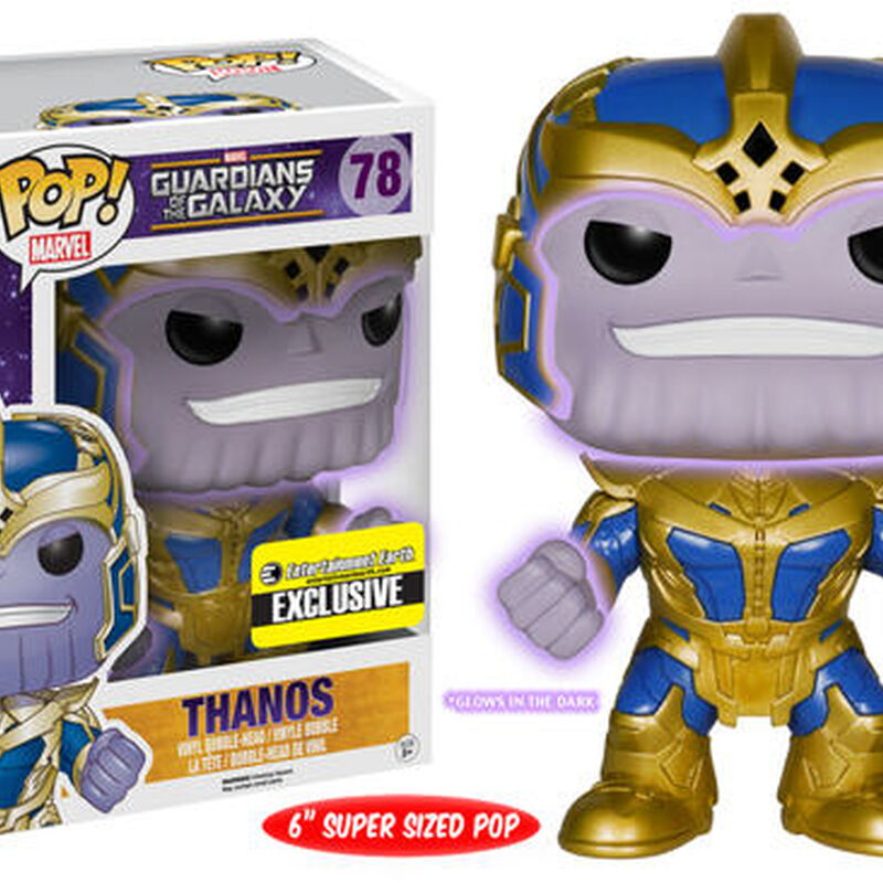 78 Guardians of the Galaxy: Thanos GITD (Entertainment Earth Exclusive)