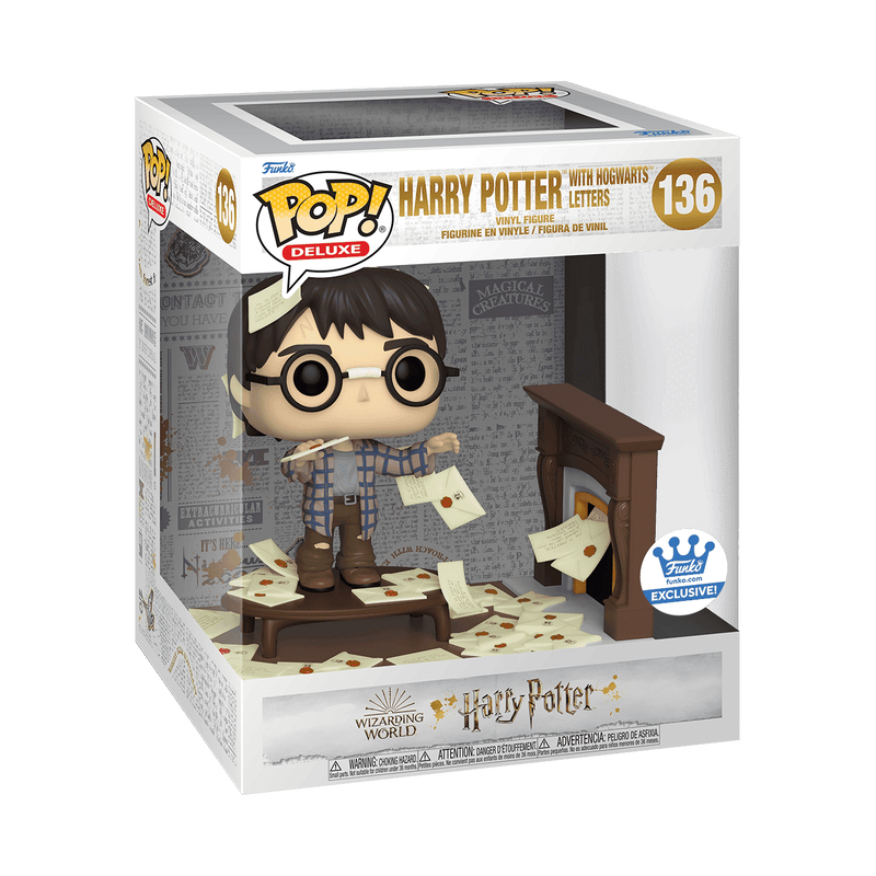 136 Harry Potter : Harry Potter with Hogwarts Letters (Funko Exclusive)