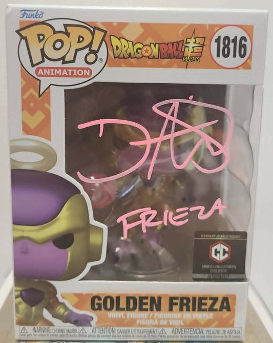 1816 Dragon Ball Super: Golden Frieza Metallic Exclusive Signed by Daman Mills