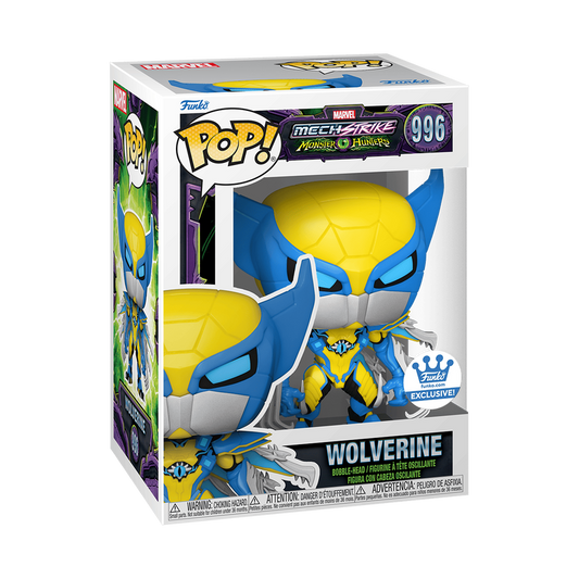 996 Marvel Mech Strike Monster Hunters: Wolverine (Funko Exclusive)