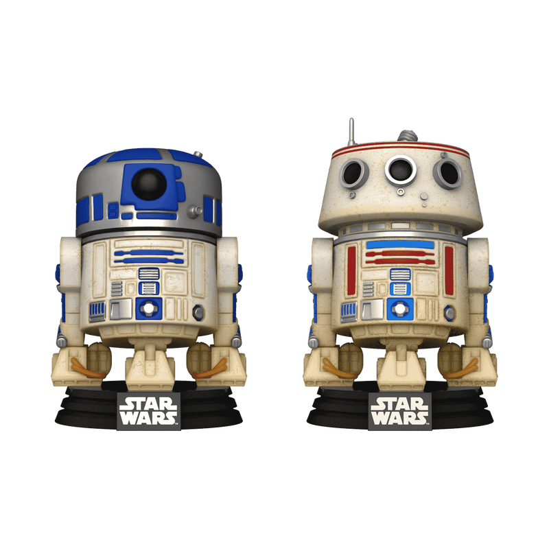 *Non-Mint* 2 Pack Star Wars : R2-D2 & R5-D4