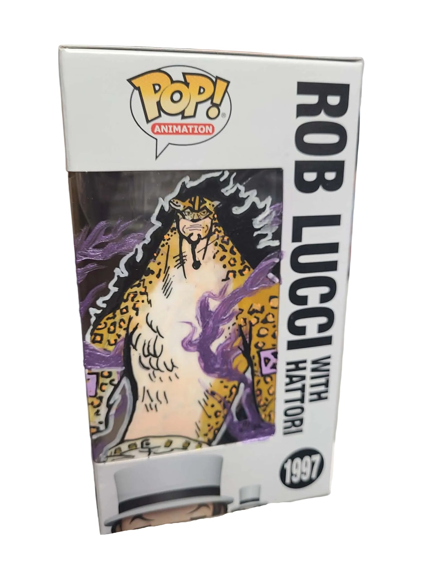 *CUSTOM ART* 1997 One Piece: Rob Lucci with Hattori