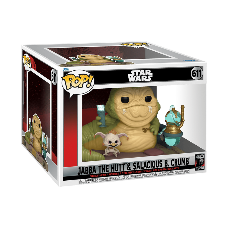 611 Star Wars: Jabba The Hutt & Salacious B. Crumb