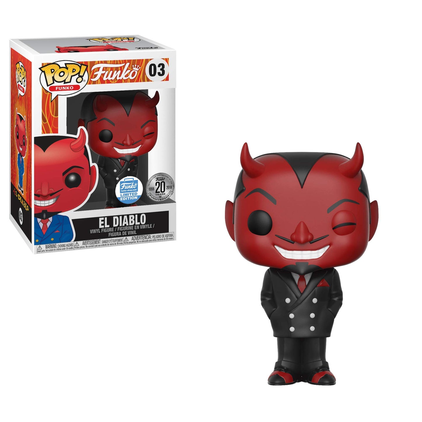*NONMINT* 03 Funko : El Diablo (Black Suit) (Exclusive)