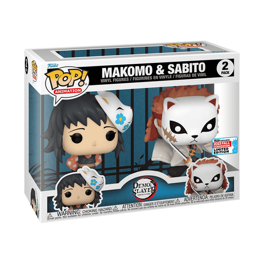 2 Pack Demon Slayer: Makomo & Sabito