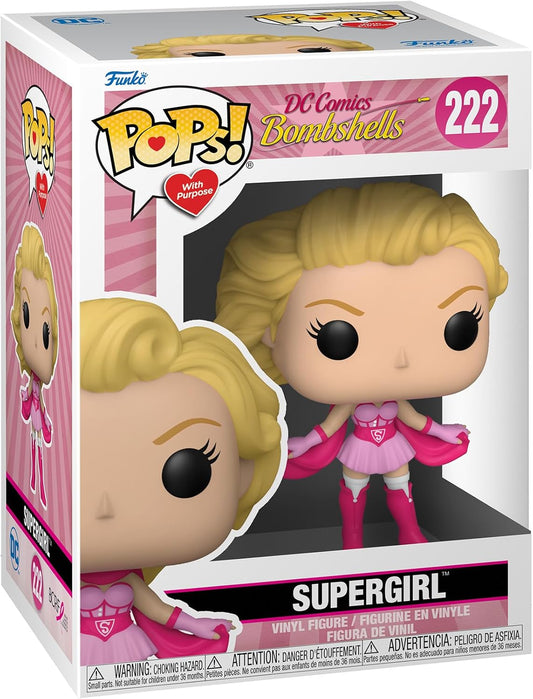 *NON-MINT* 222 Dc Bombshell: Supergirl Breast Cancer Awareness