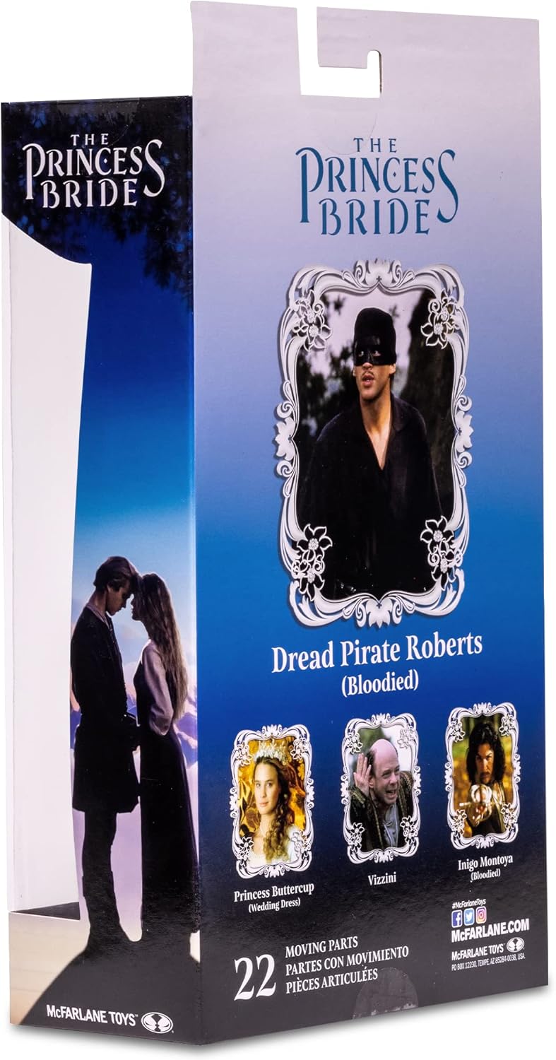 McFarlane Toys The Princess Bride Bloody Westley Dread Pirate Roberts 7" Action Figure with Accessories