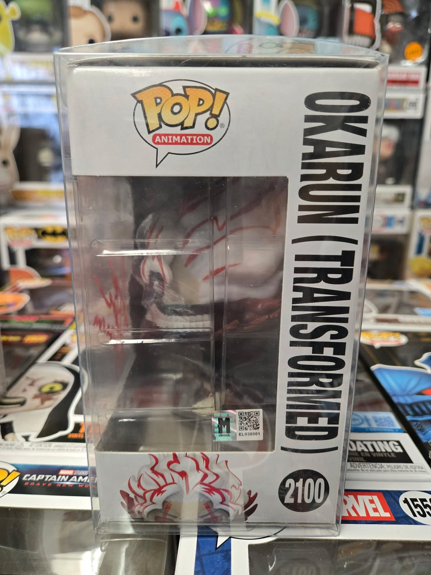 2100 Dandadan: Okarun (Transformed) Signed by AJ Beckles
