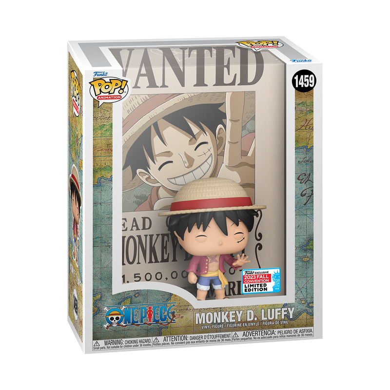 1459 Monkey D. Luffy Wanted Poster (2023 Fall Convention)