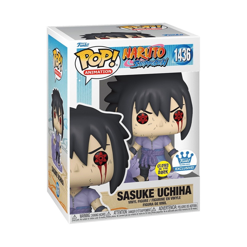 1436 Naruto Shippuden : Sasuke Uchiha (GITD) (Funko Exclusive)