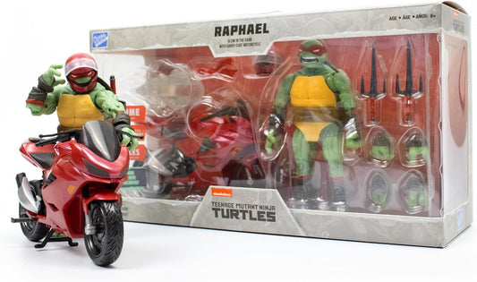 BST AXN : TMNT Raphael and Motorcycle