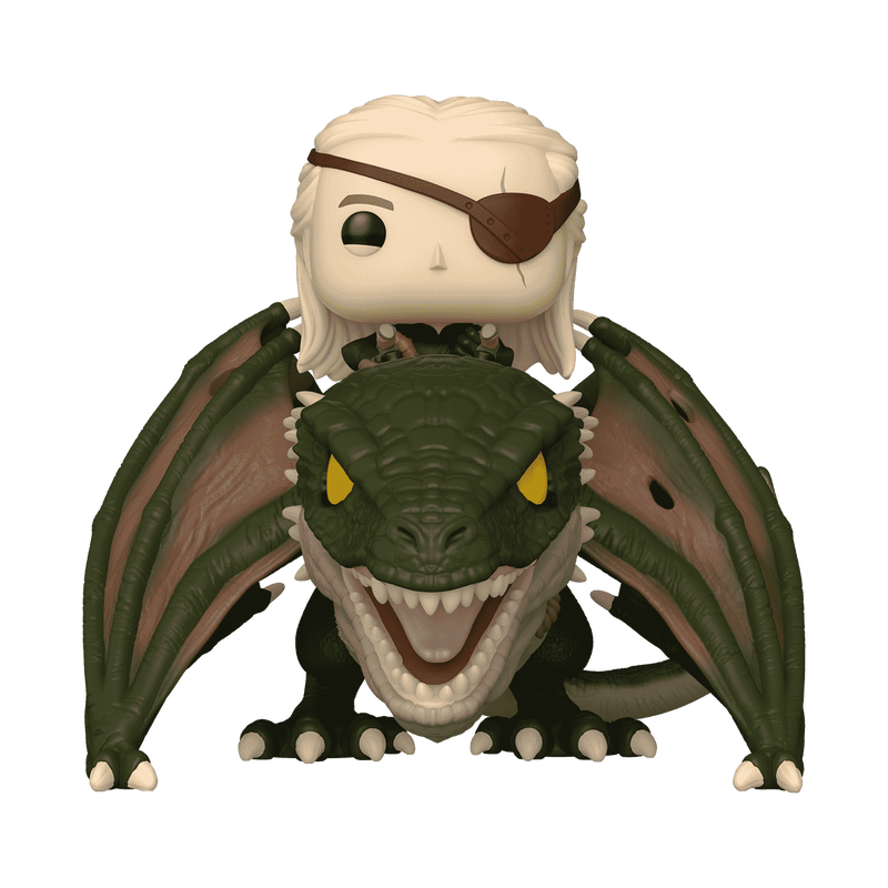 136 House of the Dragon: Aemond Targaryen with Vhagar