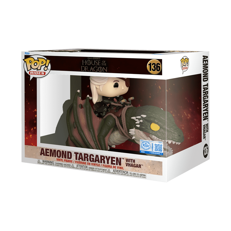 136 House of the Dragon: Aemond Targaryen with Vhagar