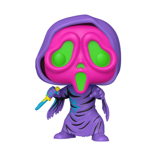 1607 Scream: Ghost Face (Black Light)