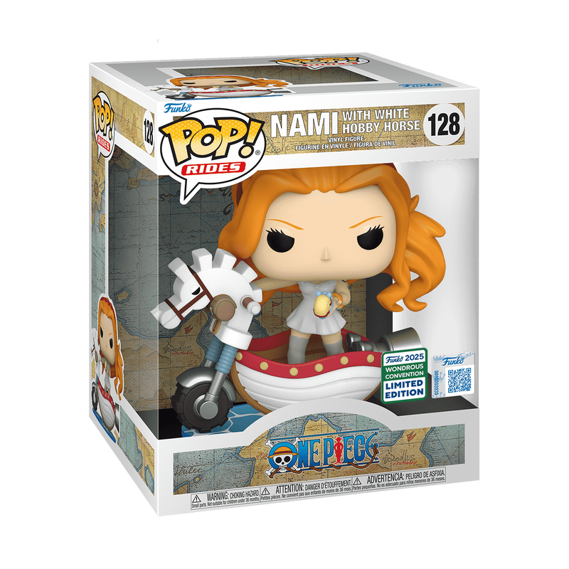 128 One Piece Rides Deluxe: Nami with White Hobby Horse
