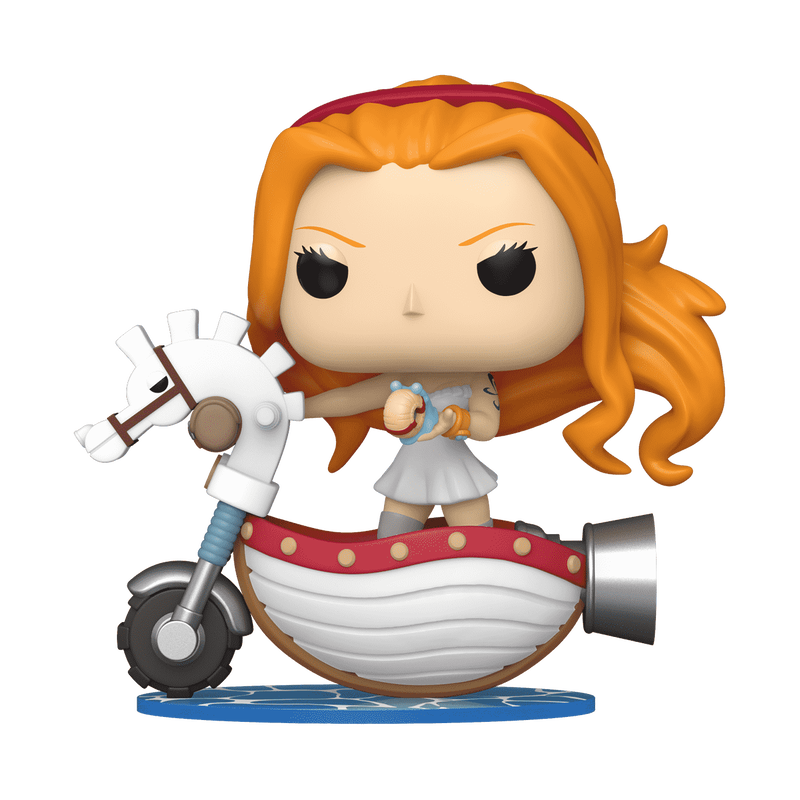 128 One Piece Rides Deluxe: Nami with White Hobby Horse