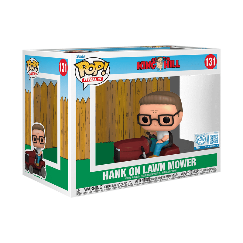 131 King of the Hill : Rides Hank on Lawn Mower