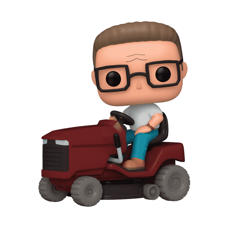 131 King of the Hill : Rides Hank on Lawn Mower
