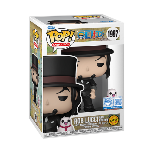 1997 One Piece : Rob Lucci with Hattori Exclusive Chase & Common Pre Release