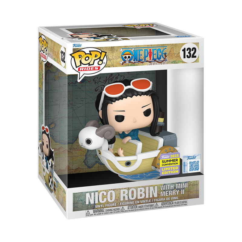 132 One Piece : Nico Robin with Mini Merry II
