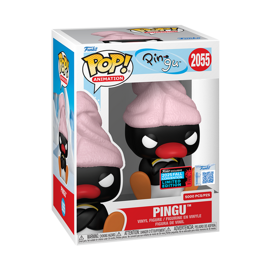2055 Pingu: Pingu (Bath Towel) with Pop! Protector Exclusive