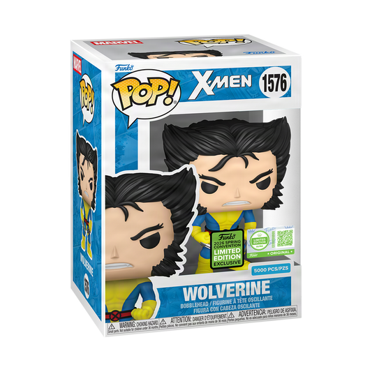 1576 Marvel: Wolverine (Classic Unmasked) with Pop! Protector LE5000