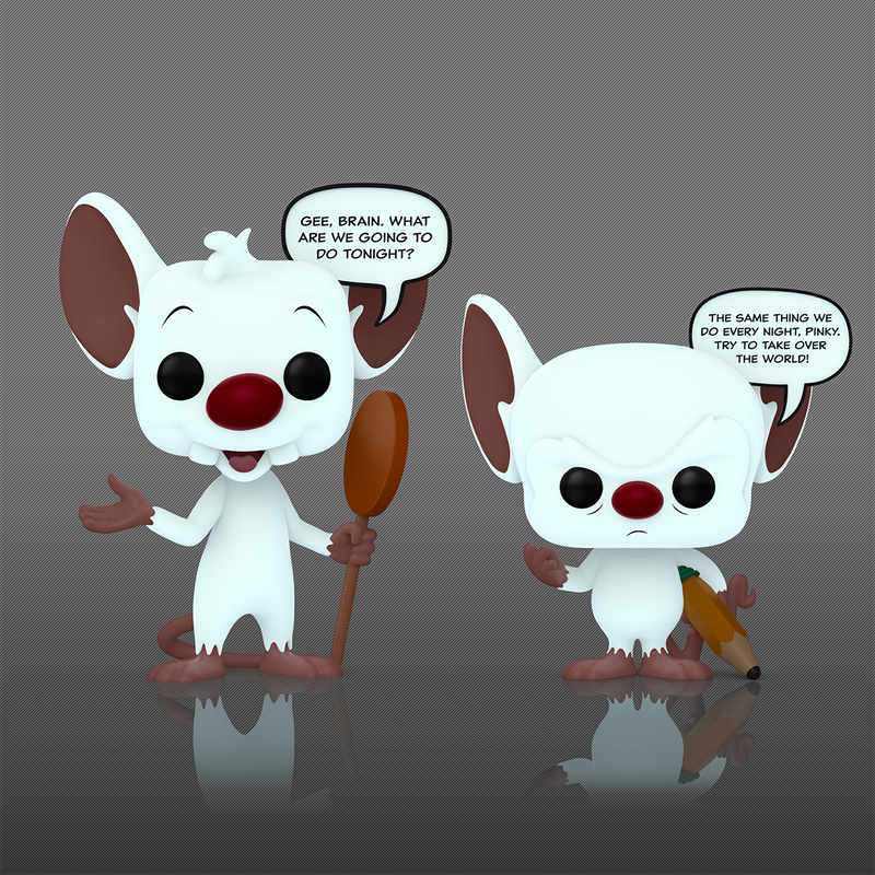 2 Pack Pinky and the Brain: Pinky & The Brain (Glow)