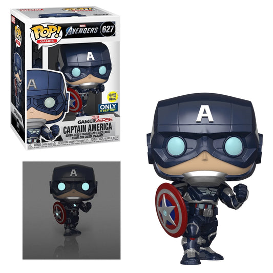 627 Avengers: Captain America (GITD) (Exclusive)