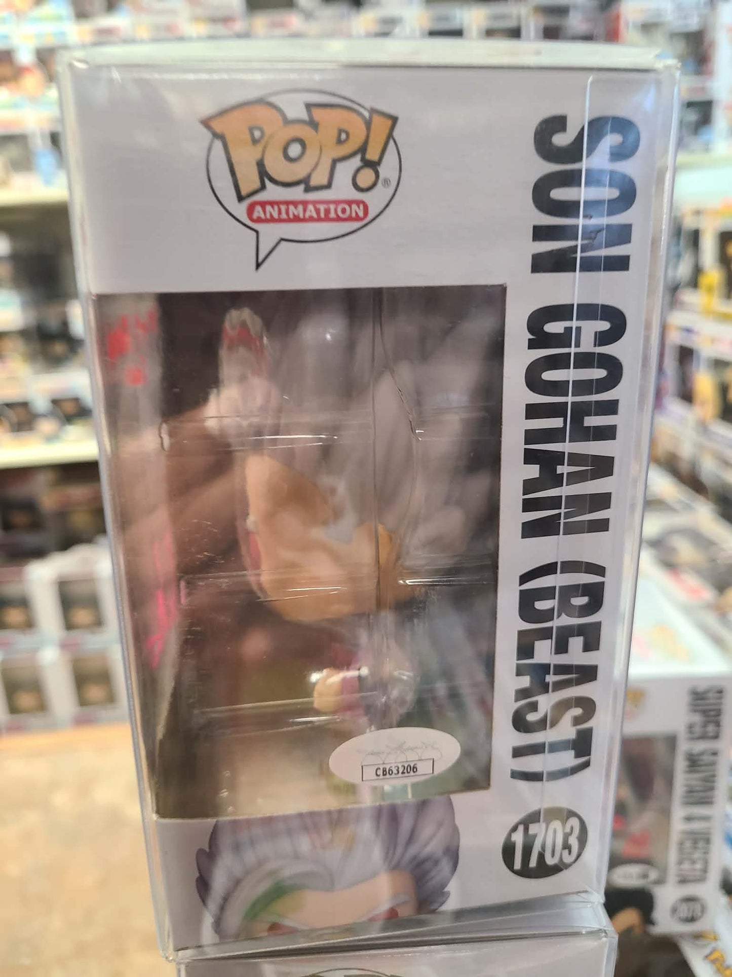 1703 Dragon Ball Super: Super Hero Son Gohan (Beast) Chase signed by Kyle Hebert