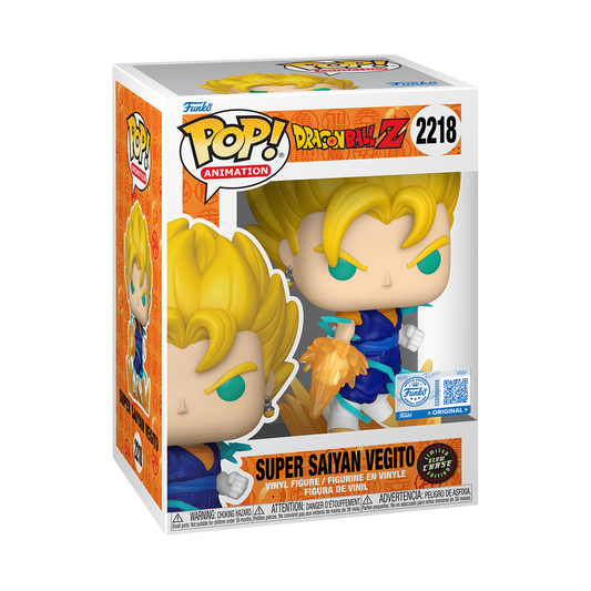 2218 Dragon Ball Z: Super Saiyan Vegito Glow Chase LE Chase + Common Bundle