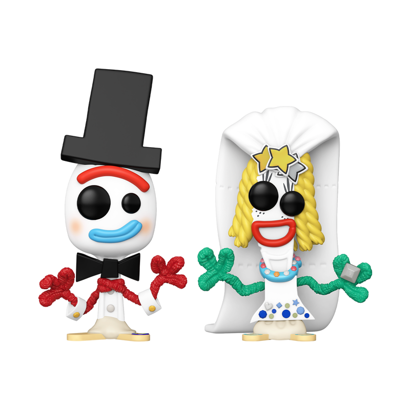 2-Pack Pixar Toy Story 5: Forky and Karen Beverly with Pop! Protector