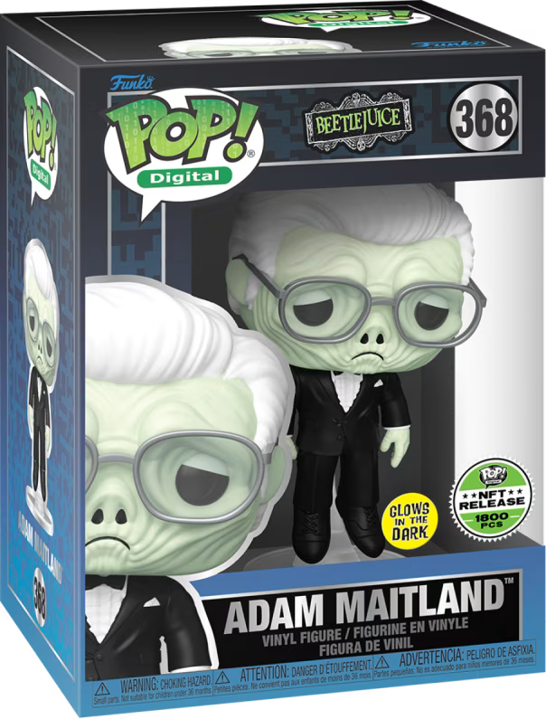368 Movies Beetlejuice : Adam Maitland Exclusive LE 1600