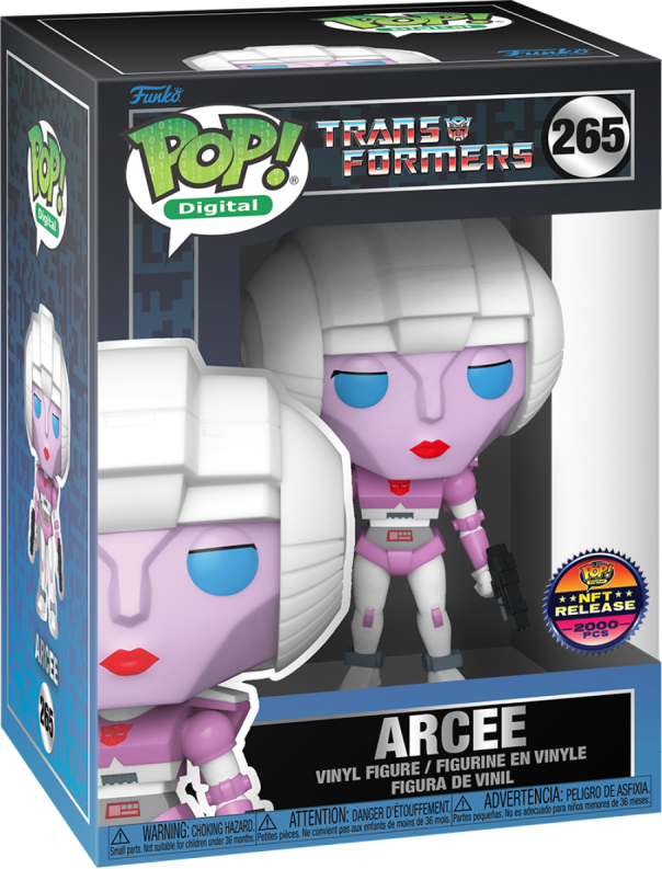 265 Transformers Series 2: Arcee Legendary LE 2000
